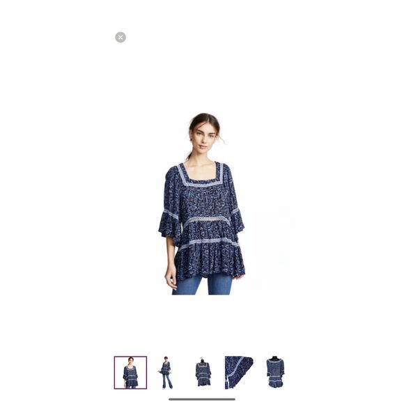 Free People talk about it tunic sz M - Picture 1 of 7